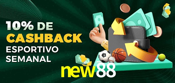 10% de bônus de cashback na new88